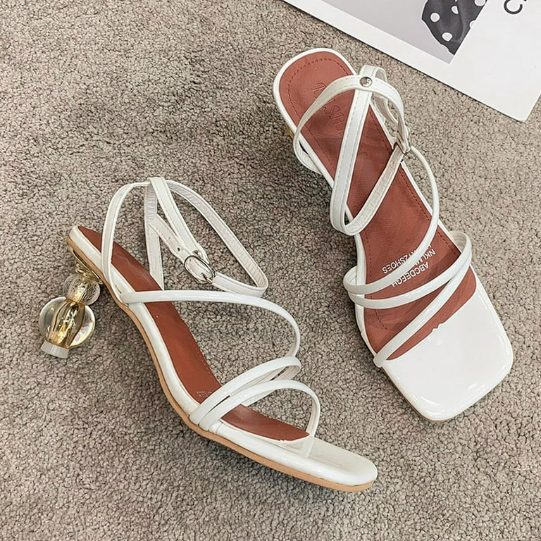 Low wedge gladiator discount sandals