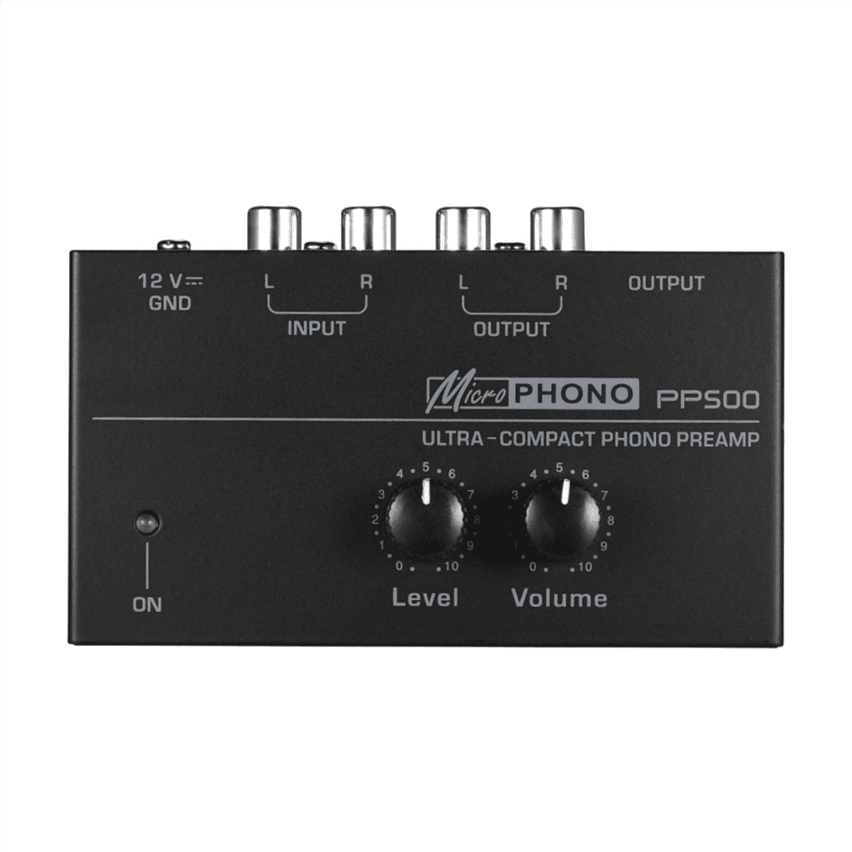 3X Ultra-Compact Phono Preamp PP500 with Treble Balance Volume Adjustment Pre-Amp Turntable Preamplificador US Plug