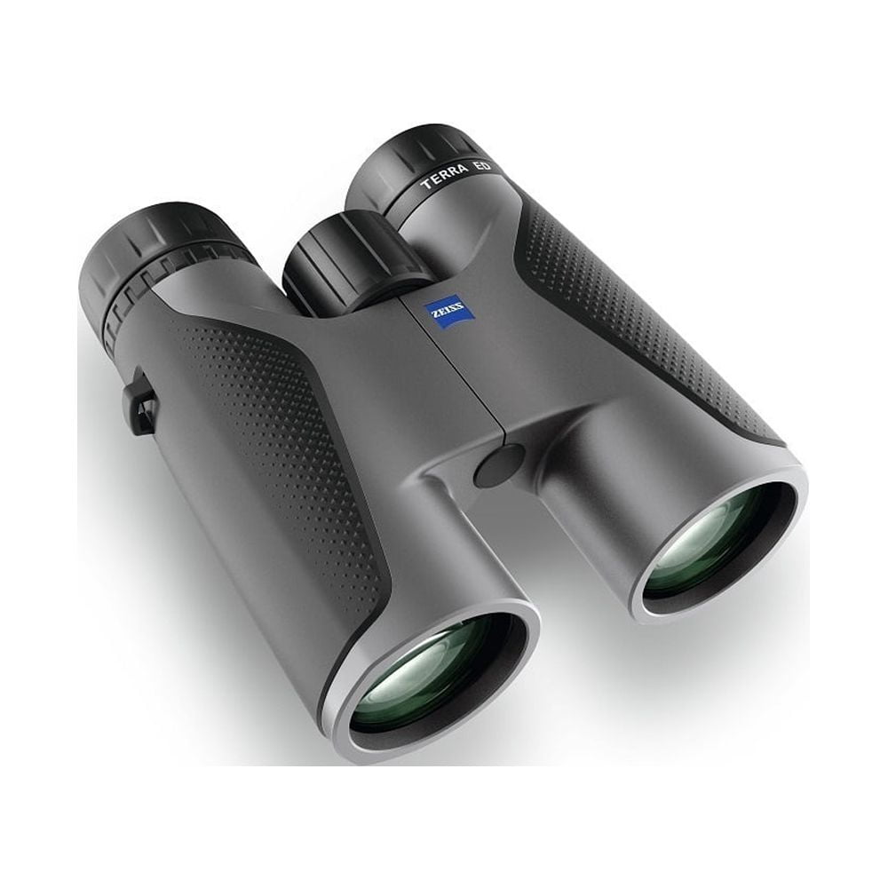 ZEISS 8x42 Terra ED Binoculars (Gray) - Compact and Lightweight Design with Cleaning Kit