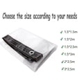 thumbnail image 4 of 100% New,waterproof Clear Tarpaulin Tarp W/ Grommets Heavy Duty Pvc Patio Plant Cover,115*62cm, 4 of 5