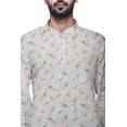 thumbnail image 3 of Atasi Kurta Traditionnelle en Coton Imprimé Col Mandarin pour Hommes Chemise Décontractée, 3 of 5