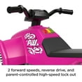 Power Wheels Racing ATV Pink 12V Battery RideOn Vehicle