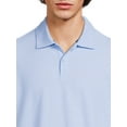 thumbnail image 5 of Wonder Nation Young Mens School Uniform Short Sleeve Pique Polo Shirt, Sizes S-XL, 5 of 6