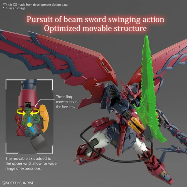 ロボット RG WING GUNDAM ZERO EW & GUNDAM EPYON Bandai Hobby #17 RG Wing Gundam Zero EW Model Kit (1/144