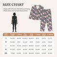 thumbnail image 4 of Fotbe Pigs 1 Conjunto de Pijama de Manga Larga para Mujer con Estampado, Ropa de Dormir de 2 Piezas, Conjunto de Casa Suave y Cómodo con Bolsillos-Small, 4 of 7