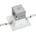 thumbnail image 3 of Lithonia Lighting 4Jbk Sq 90Cri M6 Oneup 4" Square Canless Led Recessed Light Kit - White, 3 of 7