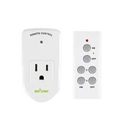 BN-LINK Wireless Remote Control Electrical Outlet Switch for Household Appliances (1 Pack)