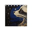 thumbnail image 4 of Raccoon Space Universe 54×55 Inch Black Out Curtains 2 Packs Aesthetic for Bedroom Living Room Sliding Glass Doors Kitchen Windows, 4 of 5