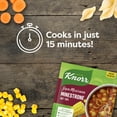 thumbnail image 5 of Knorr No Artificial Flavors Ready-to-Eat in 15 Minutes Mexican Soup Mix Minestrone, 2.75 oz Pouch, 5 of 11