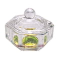 thumbnail image 5 of Vaso de cristal para decoración de uñas mejorado Vaso de cristal de forma especial para decoración de uñas con líquido de cristal Vaso octogonal, 5 of 5