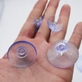 thumbnail image 3 of 20mm Ventosas transparentes de 50 piezas sin ganchos almohadilla de ventosa anticolisión, 3 of 5