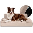 thumbnail image 1 of Sofá Cama Ortopédica ESQUIMAL Champagne con Funda Lavable para Perros y Mascotas Grande, 1 of 6