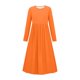 thumbnail image 4 of Cowsor Girls Maxi Dress Long Sleeve Casual Holiday Dress with Pockets, 4 of 6