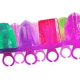 thumbnail image 3 of 2 Pack Ice Pop Maker Jewel Ring Popsicle Mold Reusable Frozen Dessert Treats DIY, 3 of 6