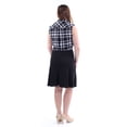 thumbnail image 2 of EMERALD SUNDAE Robe Fourreau Noire Sans Manches au-Dessus du Genou pour Femmes m, 2 of 2