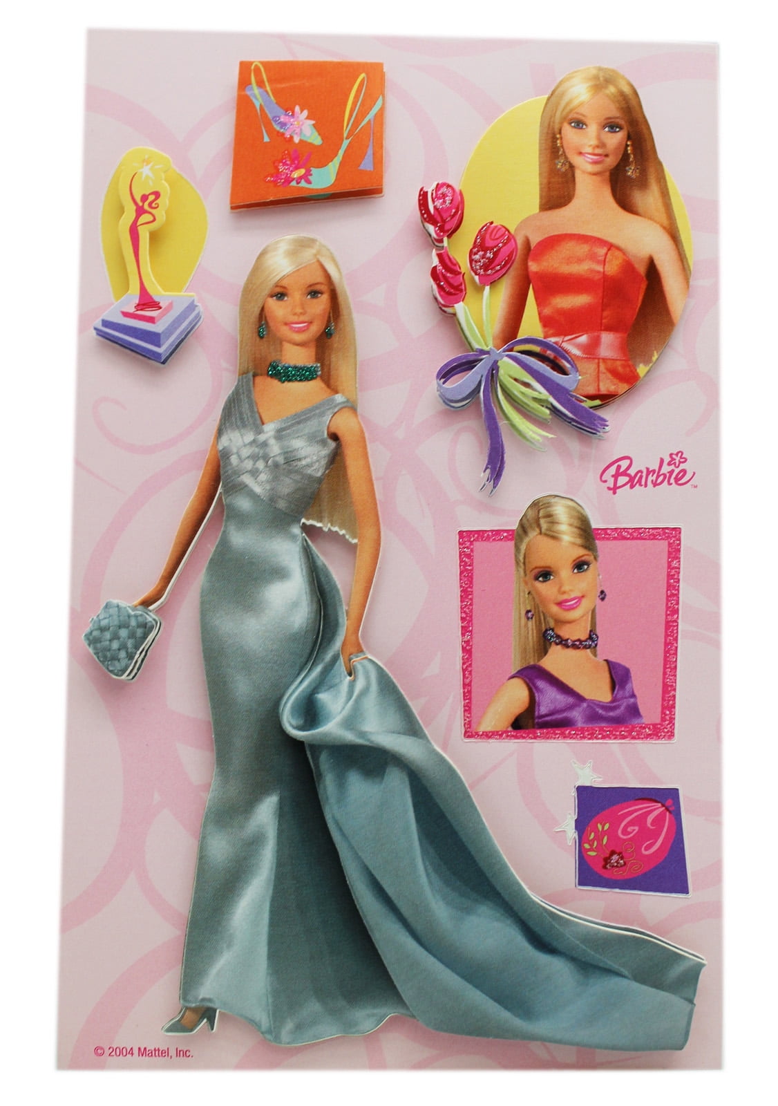 barbie stickers walmart