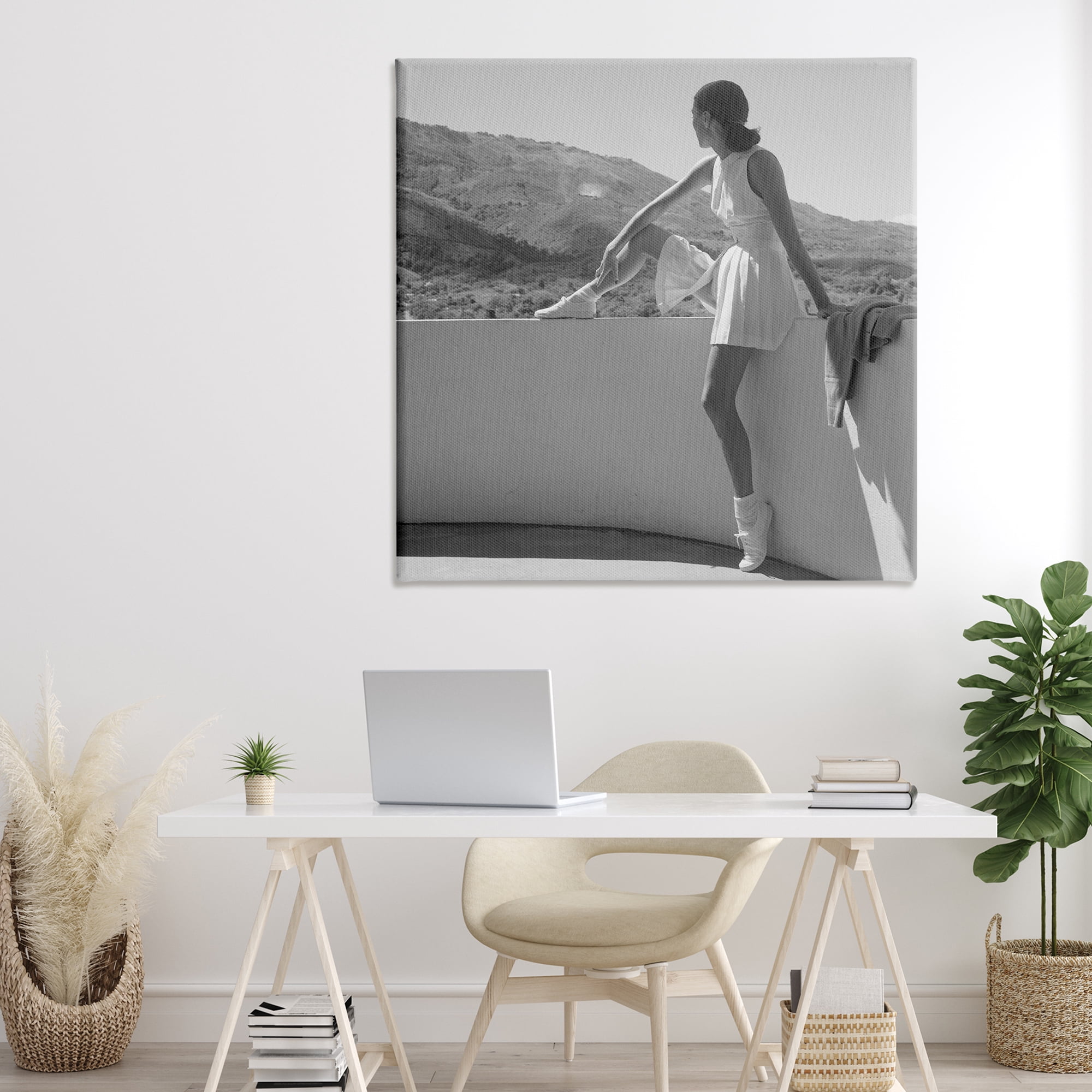 Stupell Industries Woman In Tennis Outfit Canvas Wall Art, design by Toni Frissell