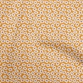 thumbnail image 1 of oneOone Silk Tabby Orange Fabric Floral Quilting Supplies Print Sewing Fabric By The Yard 42 Inch Wide, 1 of 5