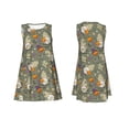 thumbnail image 7 of Lsque Halloween Mummy Gnome Pattern Summer Dresses for Women – Sleeveless T-Shirt Swing Sundress, Perfect for the Beach and Casual Days, 7 of 7