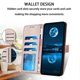 thumbnail image 2 of For iPhone 17 Pro Max Case Stand Wallet Leather Phone Cover with Strap -, 2 of 5