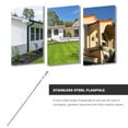 thumbnail image 2 of HINTRMENT 1 Set Professional Flag Pole Stainless Steel Support for Outdoor Equipment, 2 of 7