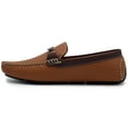 thumbnail image 3 of Aston Marc Men's Driving Shoe, Stylish and Comfortable Slip-On Footwear for Casual Wear- Tan, Size 11, 3 of 6