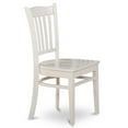 thumbnail image 4 of East West Furniture Dining Room Set Linen White, VAGR9-LWH-W, 4 of 6