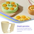 thumbnail image 4 of Beignet en Plastique Manuel Surface pour Outil Résistant à l'Usure Capacité de Charge Plus Forte Distributeur de Pâte Artisanale pour Cuisine, 4 of 7
