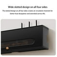 thumbnail image 6 of Wifi Router Storage Box,Wood Cable Management Organiser Box, Power Strip Cable Management Hider Rack,Home Decoration for Bedroom, Living Room, 6 of 7