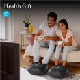 thumbnail image 3 of CuPiLo Shiatsu Foot Massager with Heat, Deep Kneading Feet Massager Machine with Remote, Multi-Level Settings & Auto-Off Timer, for Foot Pain and Circulation, Relax for Home or Of, 3 of 8