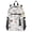 Goose with Various Poses, variant on JIALIOU 14" Laptop Backpack Waterproof Airline Approved Stylish Casual Daypack for Travel Business College Work, Pink Cow and Strawberry