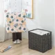 thumbnail image 4 of Cesta de lavandería plegable de 100 l, cesta de almacenamiento redonda, cesta grande, cesta plegable para ropa, juguetes, organizador de gran capacidad, 4 of 4