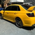 thumbnail image 6 of Side Skirt Extension Trims For Subaru Impreza WRX STI 2008-2014 Gloss Black, 6 of 7
