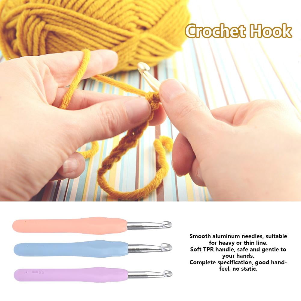 Lot De 6 Crochets En Acier Inox 1,9 Mm – Pour Tricot Et Fil, Accessoire Uxcell
