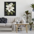 thumbnail image 3 of Stupell Industries Traditional Budding Magnolia Blooms Black Floating Frame Canvas Art, 25 x 31, by Nan, 3 of 8