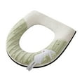 thumbnail image 2 of YHAICO Toilet Seat Round Toilet Seats for Standard Toilets Toilet Cushion Warm Plush Household Toilet Seat Cushion Toilet Seat Cover, 2 of 6