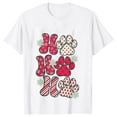 thumbnail image 5 of Camisetas divertidas de estilo navideño para mujer, ropa con estampado de pata de Ho, camisetas de manga corta a la moda, ropa de calle Harajuku Ulzzang, 5 of 5