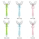 thumbnail image 3 of Naiovety Cepillo de de silicona en forma de U Boca entera Niños de doble cara Diente entero Mordedores de 360 ​​​​grados con suministros Suministros de limpieza para el hogar rosado S Naiovety HA009125-06, 3 of 6