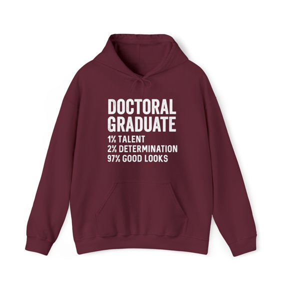 Doctoral Graduation Hoodie, Gifts, Hooded Sweatshirt