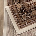thumbnail image 2 of JERFIT Traditional Ivory Medallion Area Rug 7x10, Non-Shedding Stain Resistant Polypropylene Rug for Living Room, Bedroom, Dining Room, High Traffic Areas, 2 of 5
