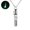 Green, variant on Glowing Necklace Hourglass Luminous Glass Adjustable Necklace Jewelry For Women