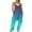 Light Blue, variant on Womens Baggy Overalls Fashion Summer Casual Sleeveless Suspender Jumpsuit Brown