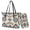Aztec Tribal Geometric, variant on Deer Elk Forest Camo Print Purse and Wallet Set for Women Top Handle Purse Shoulder Tote Bag Hobo Bag Handbag, Large Tote Shoulder Handbag with Matching PU Wallet