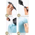 thumbnail image 3 of QualitChoice Outil d'Arrosage Portable Pratique et Efficace Assistant d'Irrigation Extensible en Acier Inoxydable 4 Buses, 3 of 6