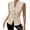 Khaki, variant on Youyipin Womens Tank Tops 2025 Summer Sleeveless Vest Blazer Lightweight Casual Fully Lined Slim Button Down Work Fashion Petite Elegant Tank Top For Women