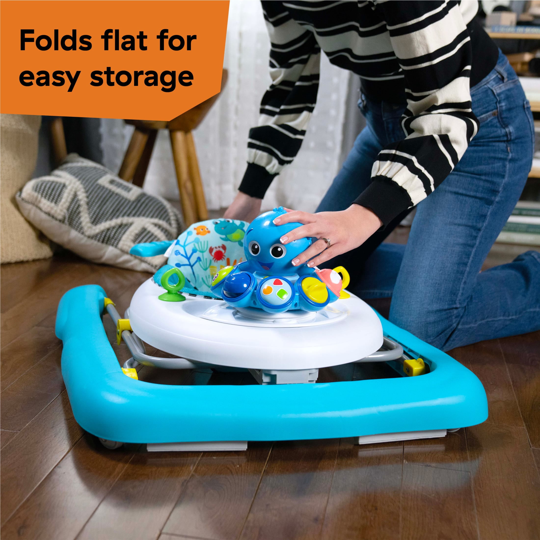 Baby Einstein Step & Twirl Opus 4-in-1 Activity Walker, Ages 6-24 months