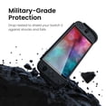 thumbnail image 4 of KIWIHOME P2 Shield Dockable Case and Screen Protector for Switch 2 (2025), TPU Grip Protective Cover and 9H Tempered Glass Film with Alignment Installation Frame, Black, 4 of 5