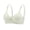 Green, variant on Bras for Women Fashion No Underwire Seamless Racerback Bralette Full Coverage Tshirt Everyday Bras Dark Gray, Size 44