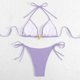 thumbnail image 5 of Traje de baño para mujer, conjunto de traje de baño dividido con tirantes ajustables para mujer, trajes de baño para mujer, conjuntos de bikini para mujer, trajes de baño bikini para mujer, 5 of 9
