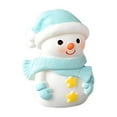 thumbnail image 2 of PATLOLLAV Christmas Miniature Snowman Figurines Christmas Decorations Cute Mini Resin Figurines Small Animal Figurines Santa Claus Ornaments Xmas Tree Figurines Holiday Party Favors Decorations, 2 of 5